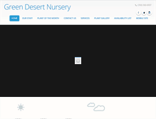 Tablet Screenshot of greendesertnursery.com